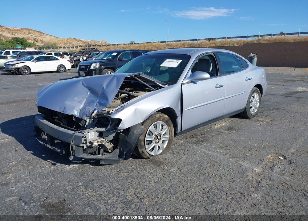2006 BUICK LACROSSE CX VIN: 2G4WC582261281795