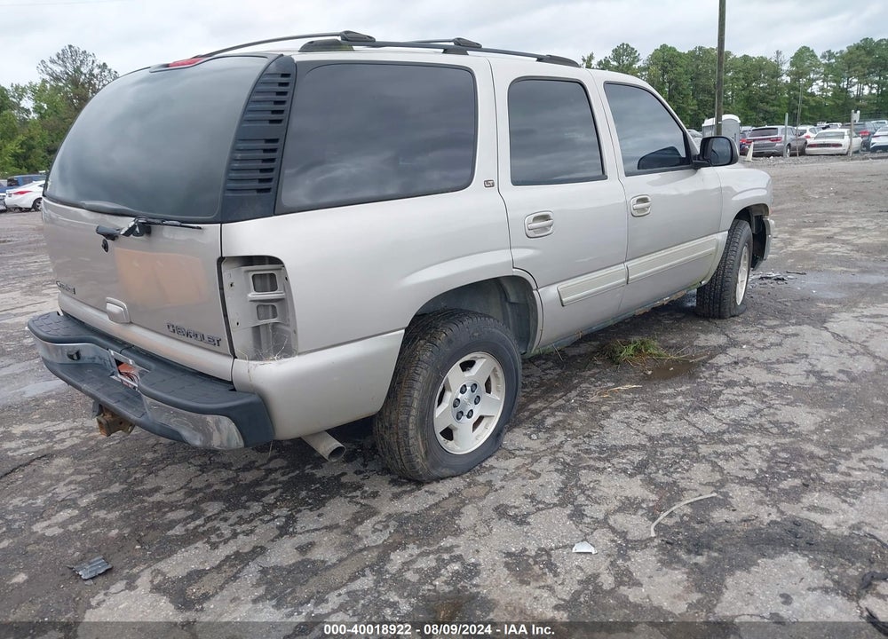 2005 CHEVROLET TAHOE LT VIN: 1GNEK13T35R134054