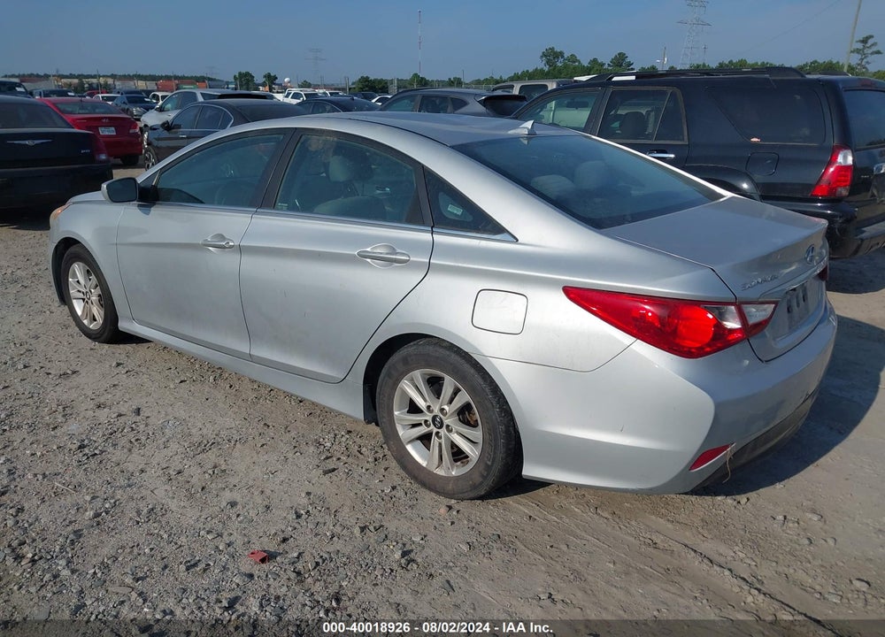 2014 HYUNDAI SONATA GLS VIN: 5NPEB4AC0EH869952