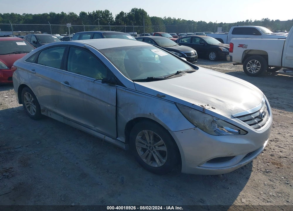 2014 HYUNDAI SONATA GLS VIN: 5NPEB4AC0EH869952