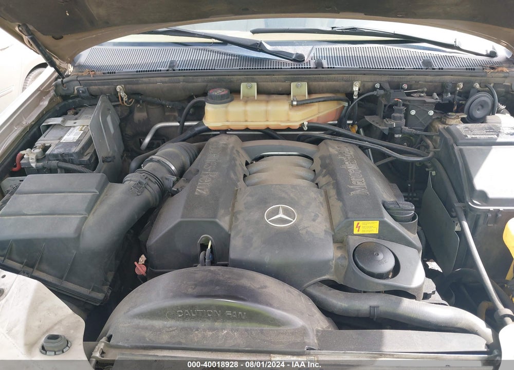 2001 MERCEDES-BENZ ML 320 VIN: 4JGAB54E71A242258