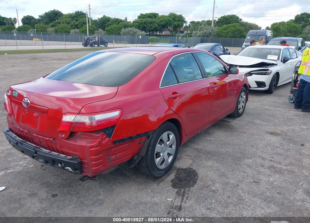 2008 TOYOTA CAMRY LE VIN: 4T1BE46K08U210446