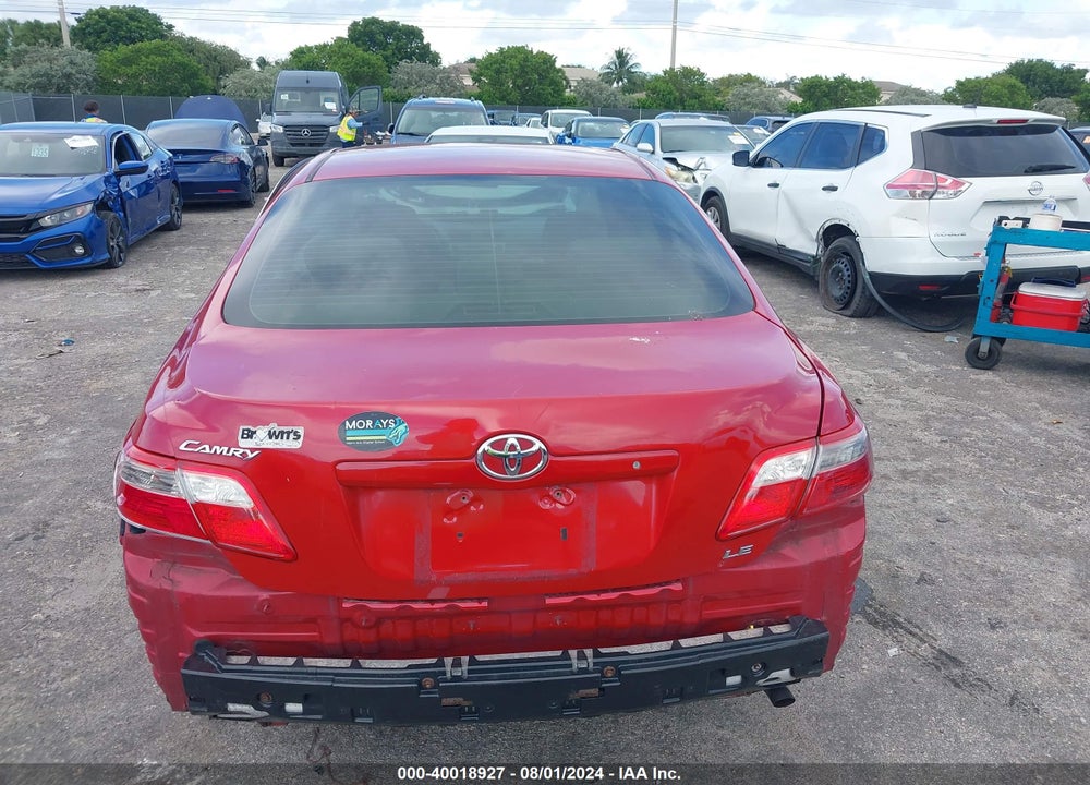 2008 TOYOTA CAMRY LE VIN: 4T1BE46K08U210446