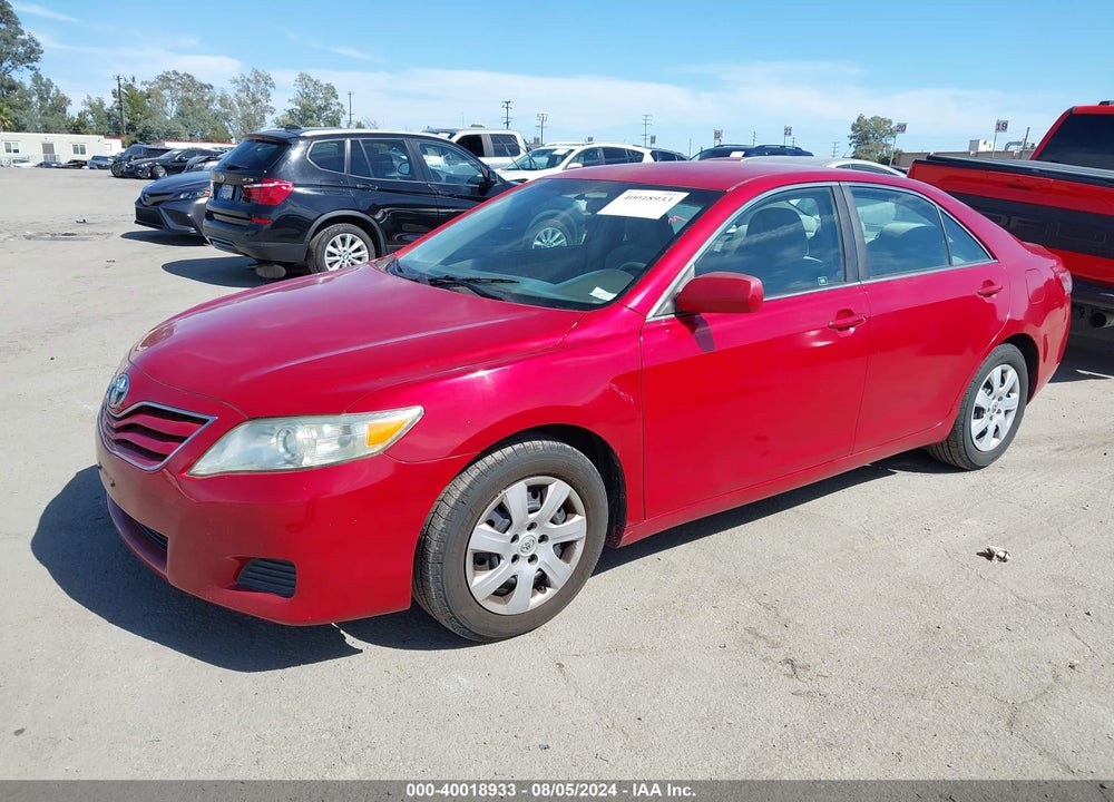 2011 TOYOTA CAMRY LE VIN: 4T1BF3EK5BU656740