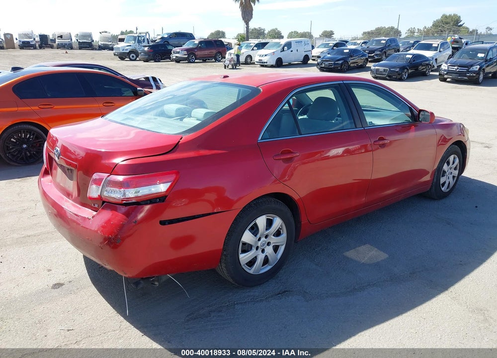 2011 TOYOTA CAMRY LE VIN: 4T1BF3EK5BU656740
