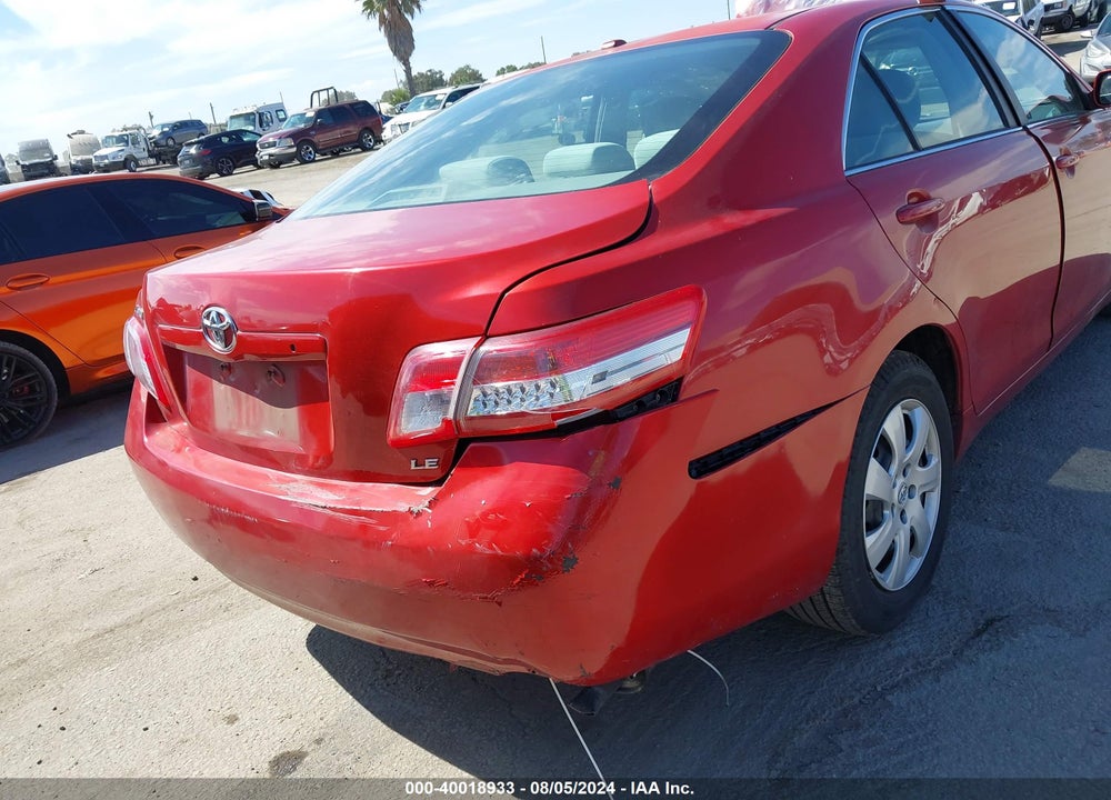 2011 TOYOTA CAMRY LE VIN: 4T1BF3EK5BU656740