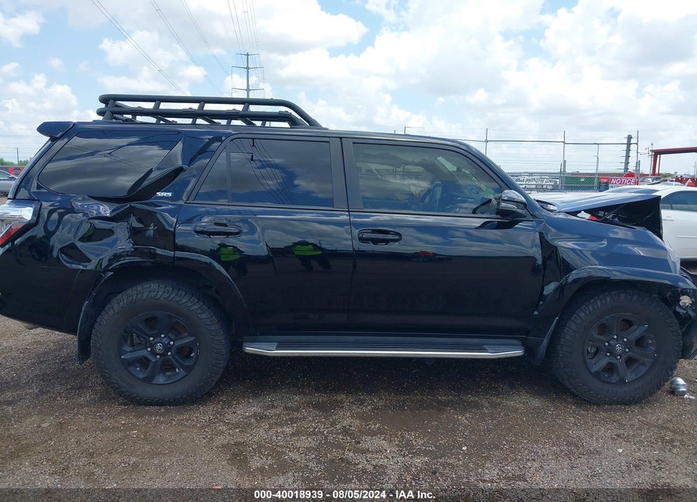 2019 TOYOTA 4RUNNER SR5 PREMIUM VIN: JTEZU5JR5K5195181