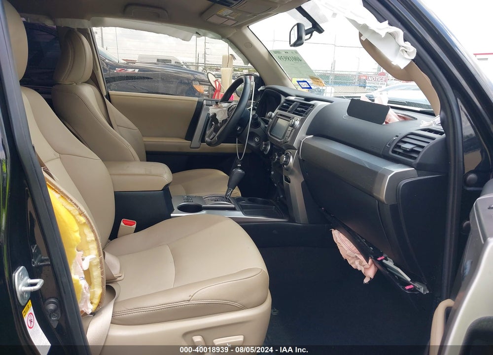 2019 TOYOTA 4RUNNER SR5 PREMIUM VIN: JTEZU5JR5K5195181