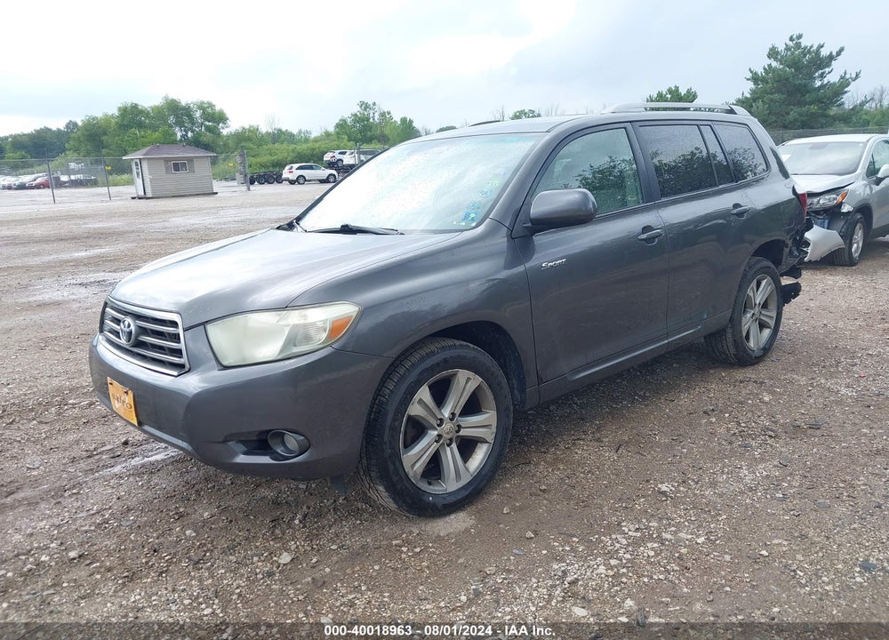 2008 TOYOTA HIGHLANDER SPORT VIN: JTEES43A282070803