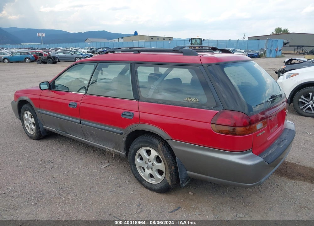 1999 SUBARU LEGACY 30TH ANN. OUTBACK LTD./OUTBACK VIN: 4S3BG685XX7628141