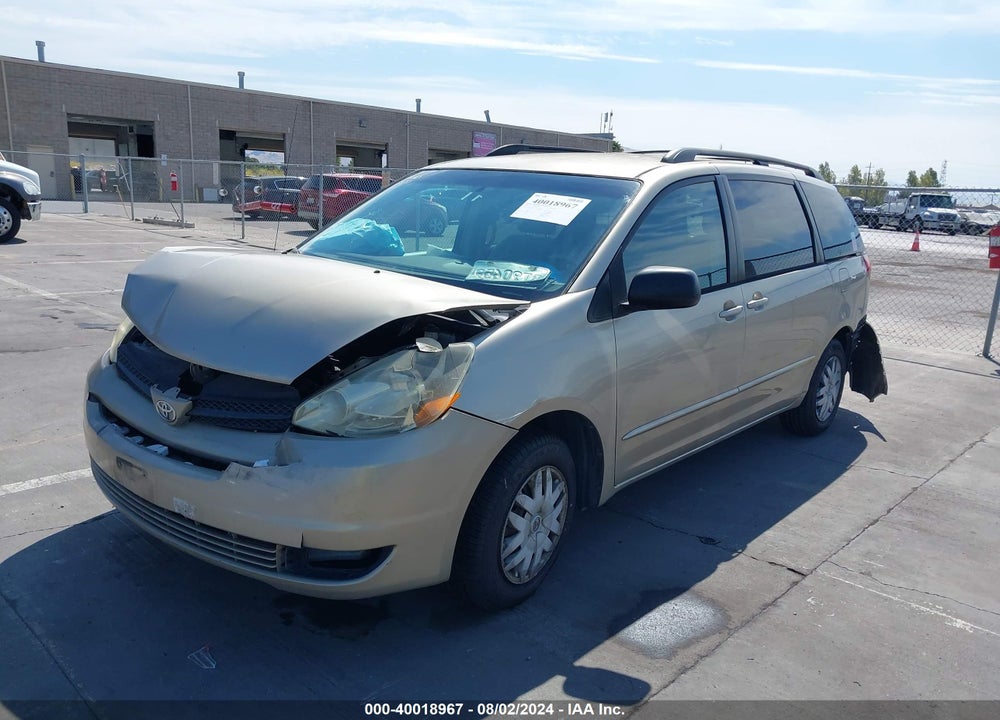 2004 TOYOTA SIENNA LE VIN: 5TDZA23C74S112481