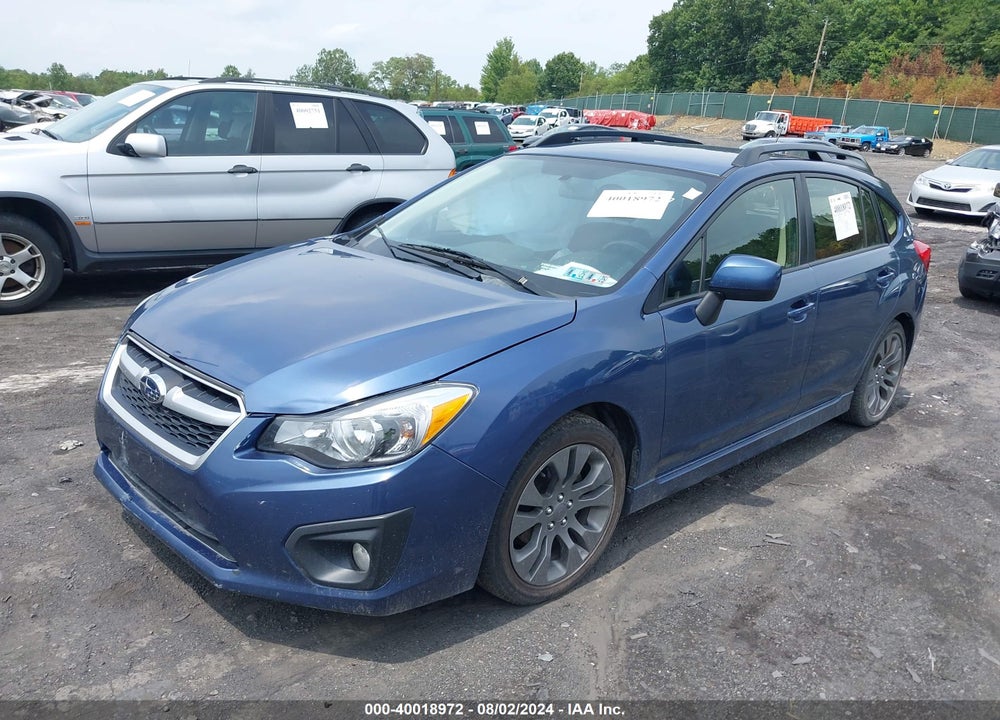 2013 SUBARU IMPREZA 2.0I SPORT PREMIUM VIN: JF1GPAL60D2801835