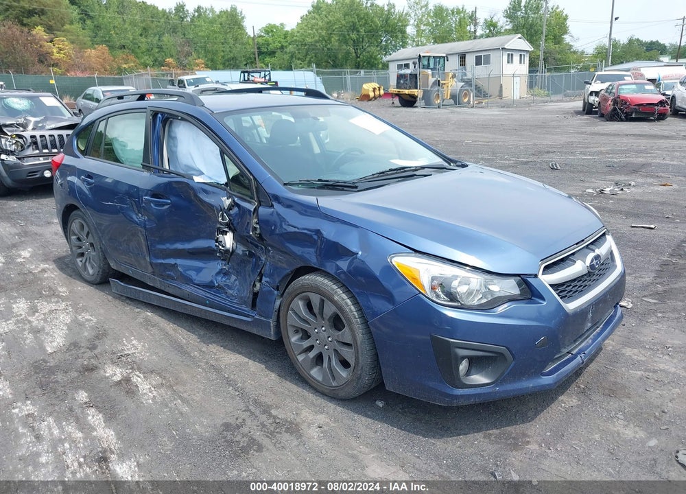 2013 SUBARU IMPREZA 2.0I SPORT PREMIUM VIN: JF1GPAL60D2801835