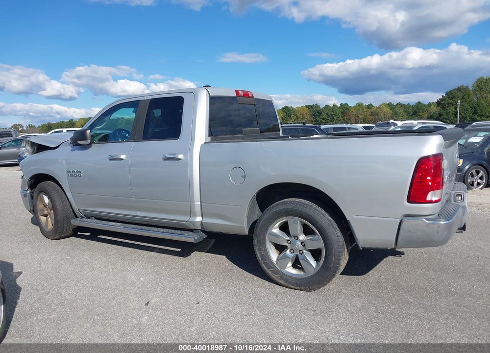 2015 RAM 1500 BIG HORN VIN: 1C6RR7GG9FS761333