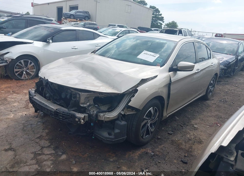 2016 HONDA ACCORD LX VIN: 1HGCR2F35GA119510