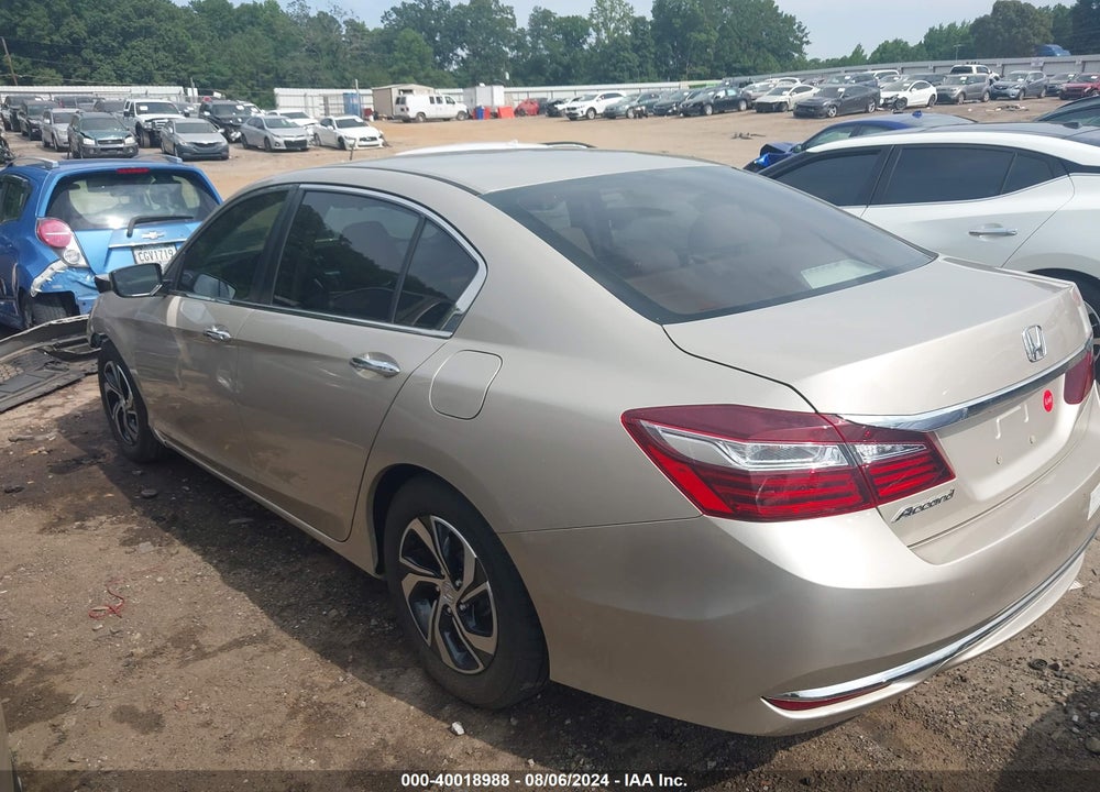 2016 HONDA ACCORD LX VIN: 1HGCR2F35GA119510