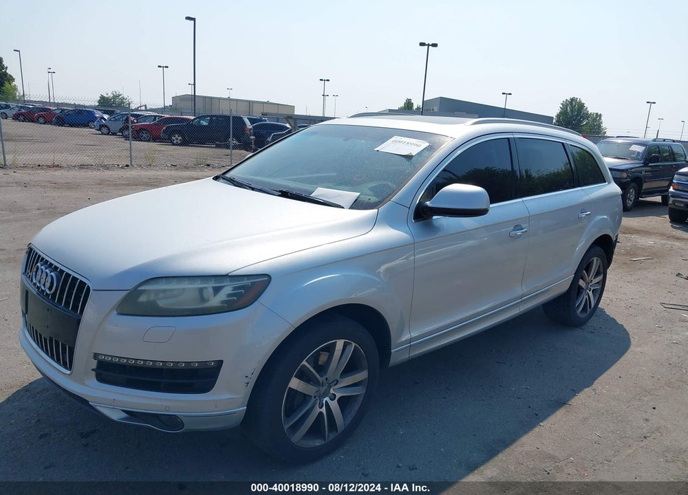 2012 AUDI Q7 3.0T PREMIUM VIN: WA1LGBFEXCD008637