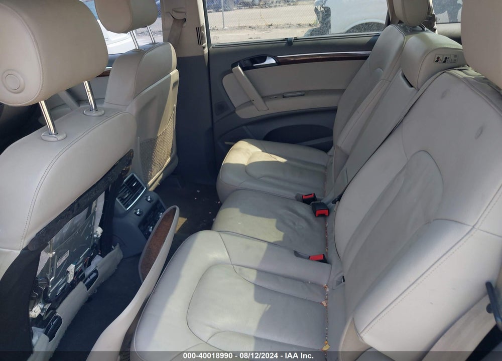 2012 AUDI Q7 3.0T PREMIUM VIN: WA1LGBFEXCD008637