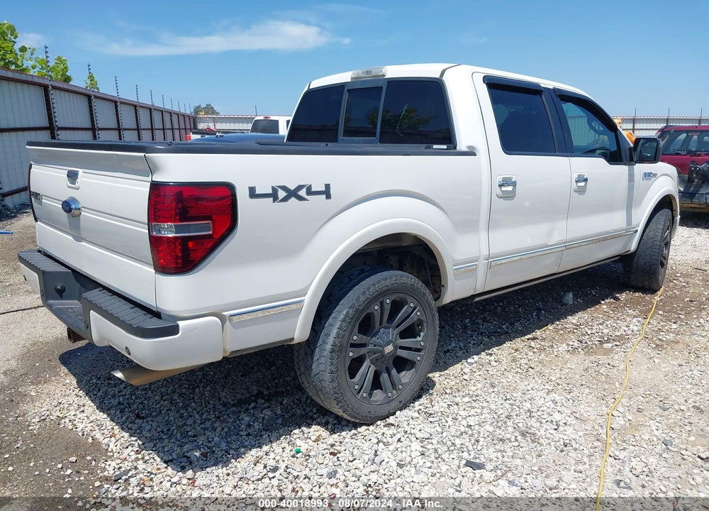 2013 FORD F-150 PLATINUM VIN: 1FTFW1EF8DFD26174