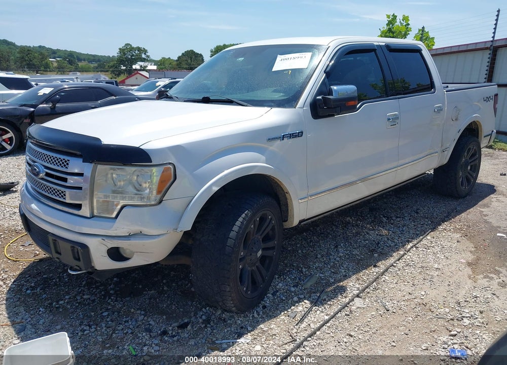 2013 FORD F-150 PLATINUM VIN: 1FTFW1EF8DFD26174