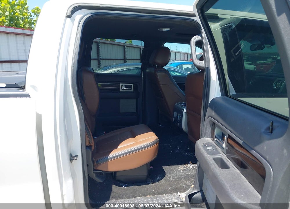 2013 FORD F-150 PLATINUM VIN: 1FTFW1EF8DFD26174