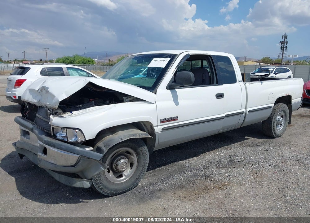 1999 DODGE RAM 2500 LARAMIE SLT/ST VIN: 1B7KC2362XJ636967