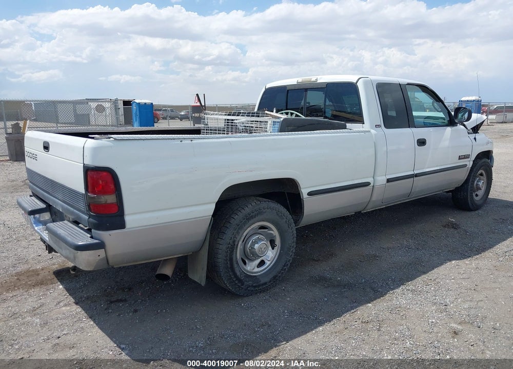 1999 DODGE RAM 2500 LARAMIE SLT/ST VIN: 1B7KC2362XJ636967