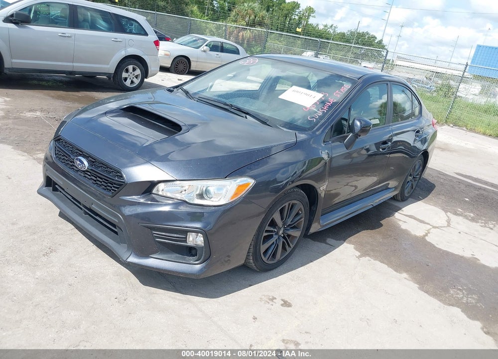 2019 SUBARU WRX VIN: JF1VA1A61K9815260