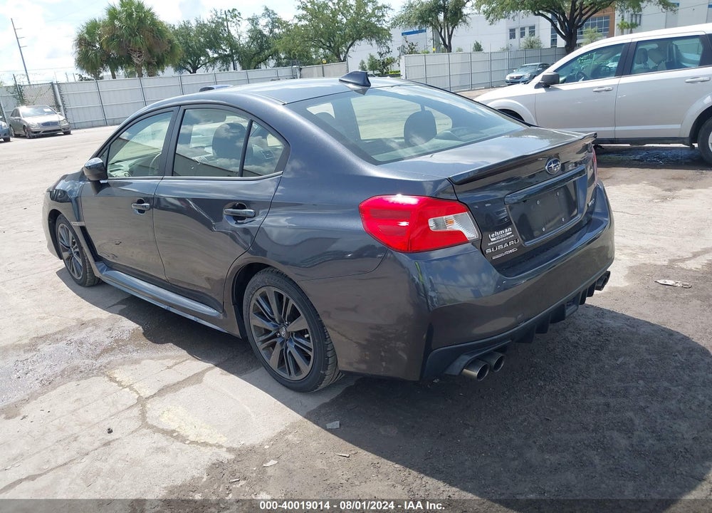 2019 SUBARU WRX VIN: JF1VA1A61K9815260