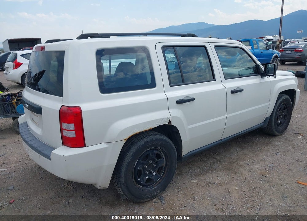 2009 JEEP PATRIOT SPORT/NORTH VIN: 1J4FT28B79D147371