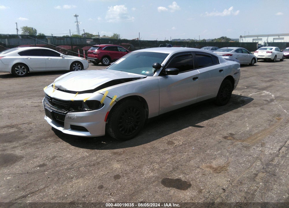 2018 DODGE CHARGER POLICE AWD VIN: 2C3CDXKT8JH244482