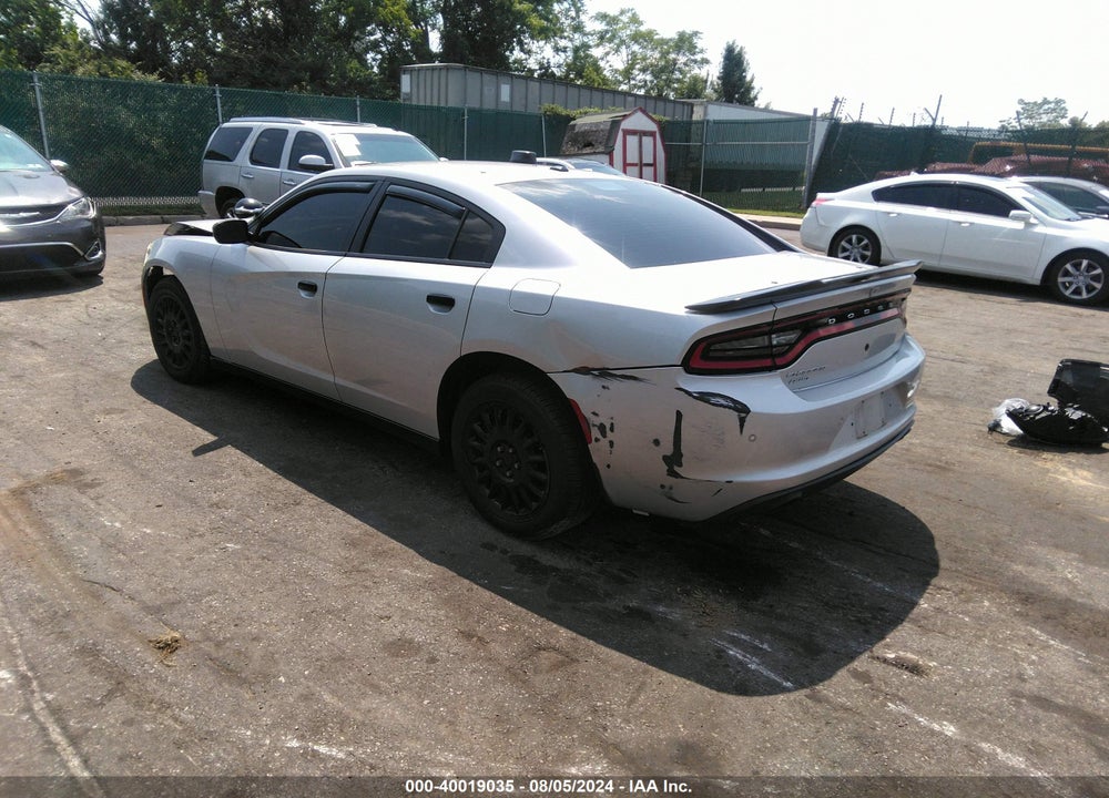 2018 DODGE CHARGER POLICE AWD VIN: 2C3CDXKT8JH244482