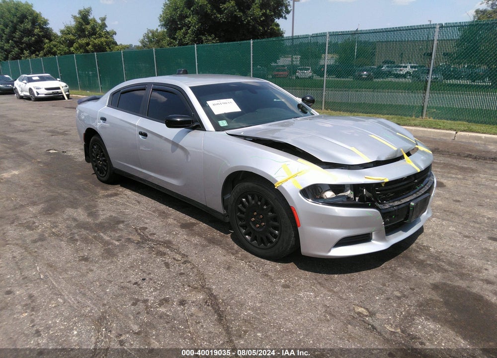 2018 DODGE CHARGER POLICE AWD VIN: 2C3CDXKT8JH244482