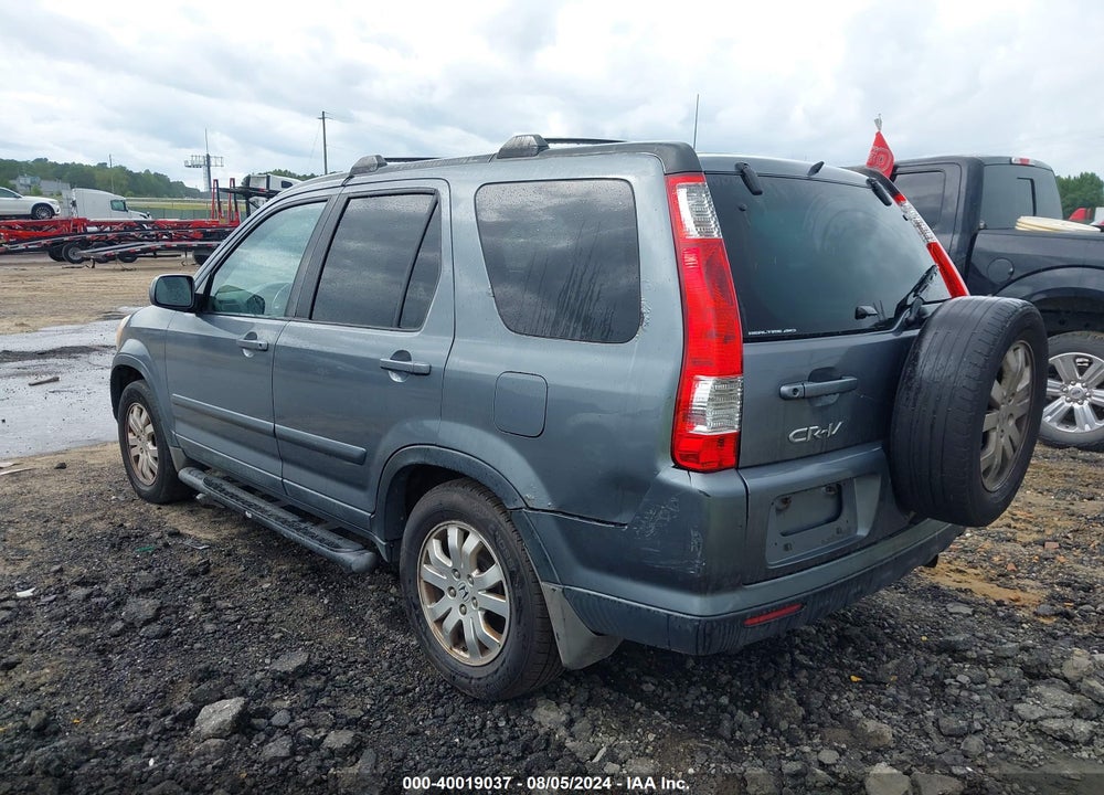 2006 HONDA CR-V SE VIN: SHSRD78926U410129