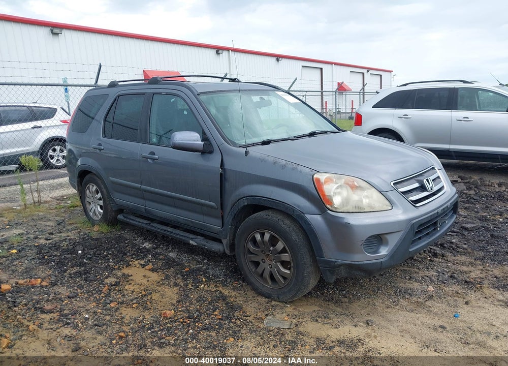 2006 HONDA CR-V SE VIN: SHSRD78926U410129