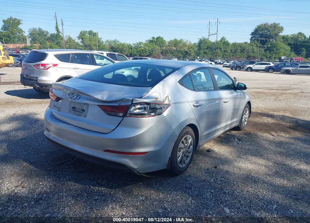 2018 HYUNDAI ELANTRA SE VIN: KMHD74LF1JU563018
