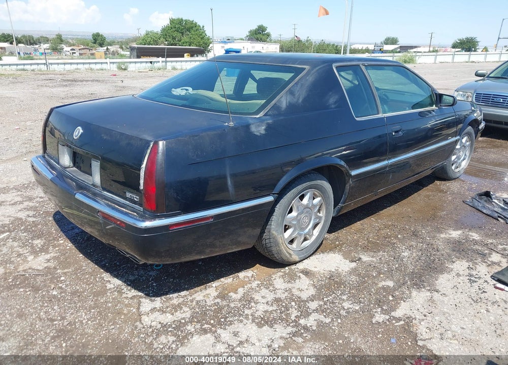 1999 CADILLAC ELDORADO TOURING VIN: 1G6ET1290XU603700