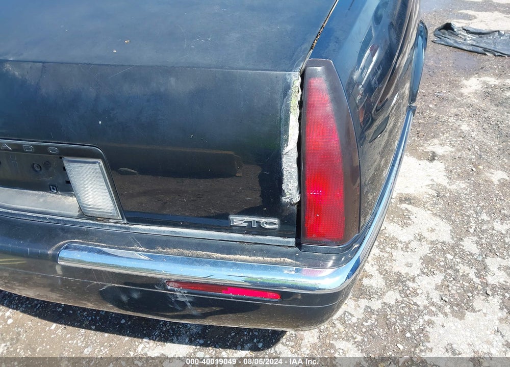 1999 CADILLAC ELDORADO TOURING VIN: 1G6ET1290XU603700