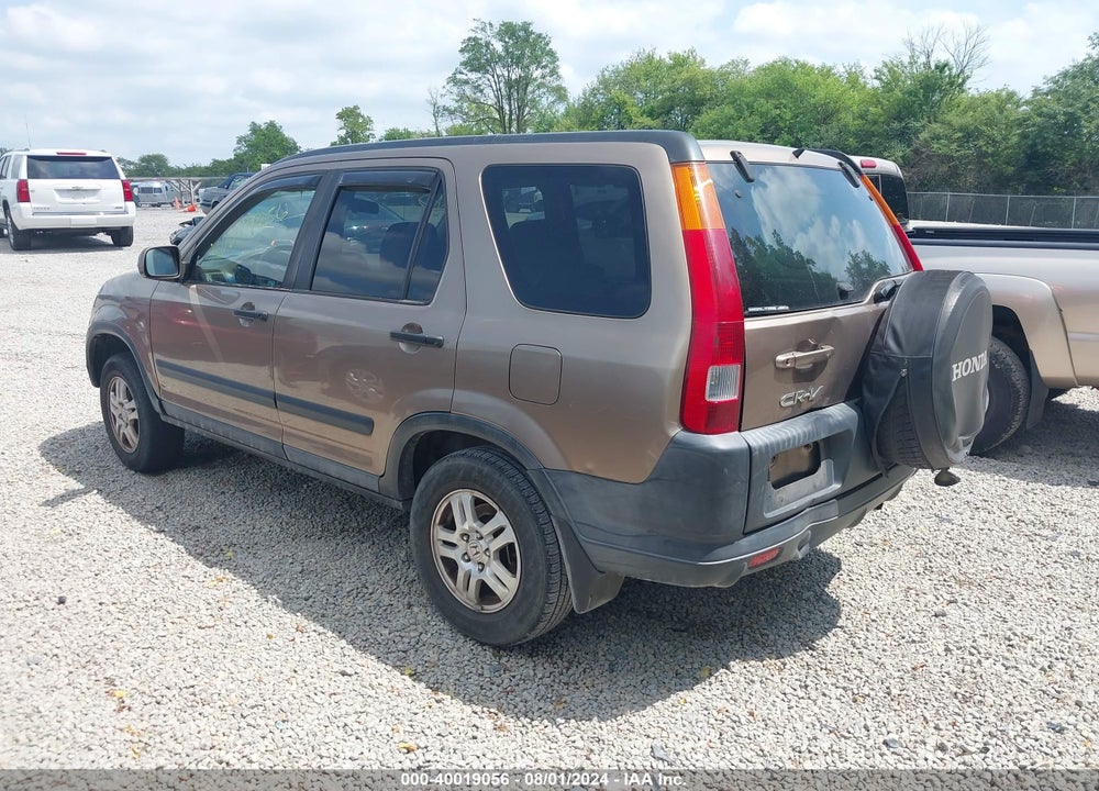 2003 HONDA CR-V EX VIN: SHSRD78813U140443