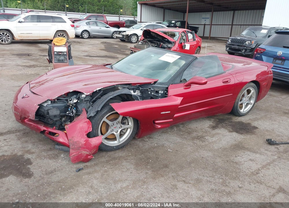 2001 CHEVROLET CORVETTE VIN: 1G1YY32G315102297