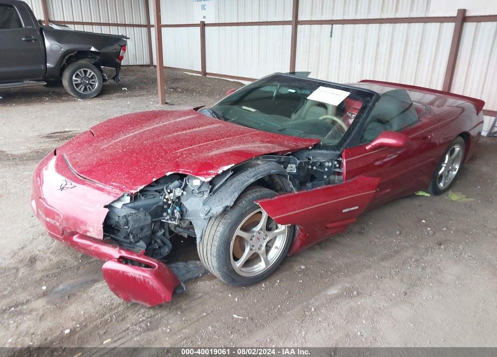 2001 CHEVROLET CORVETTE VIN: 1G1YY32G315102297
