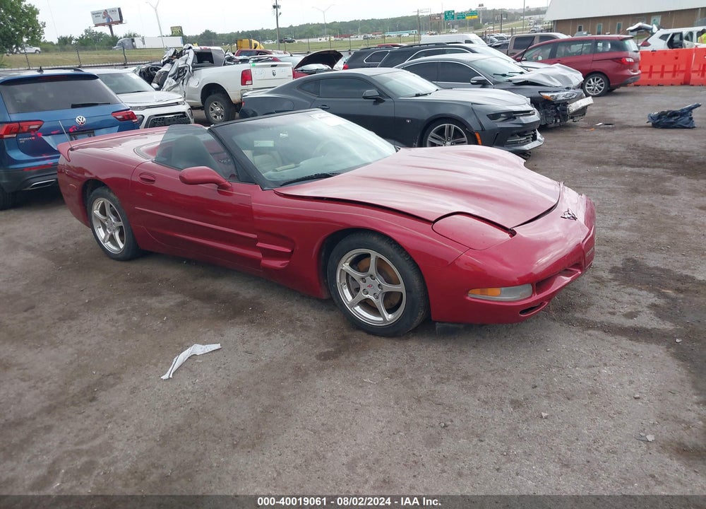 2001 CHEVROLET CORVETTE VIN: 1G1YY32G315102297