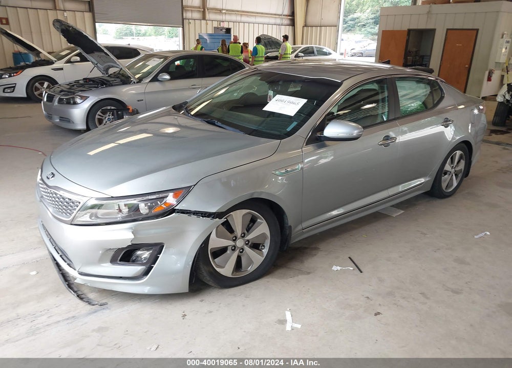 2014 KIA OPTIMA HYBRID VIN: KNAGN4ADXE5071920