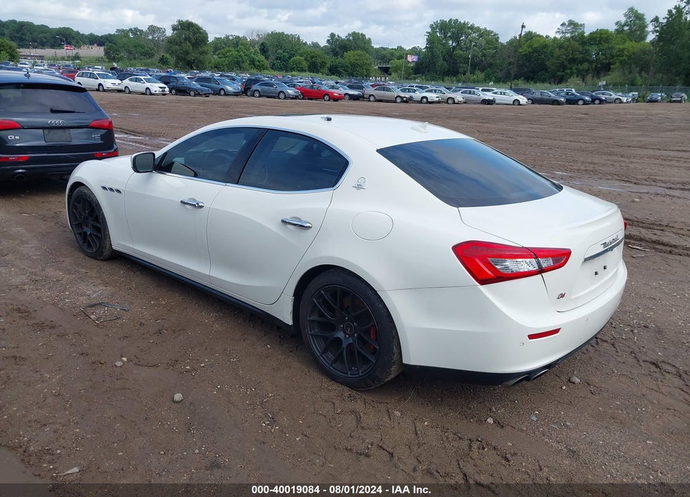 2015 MASERATI GHIBLI S Q4 VIN: ZAM57RTA9F1135941