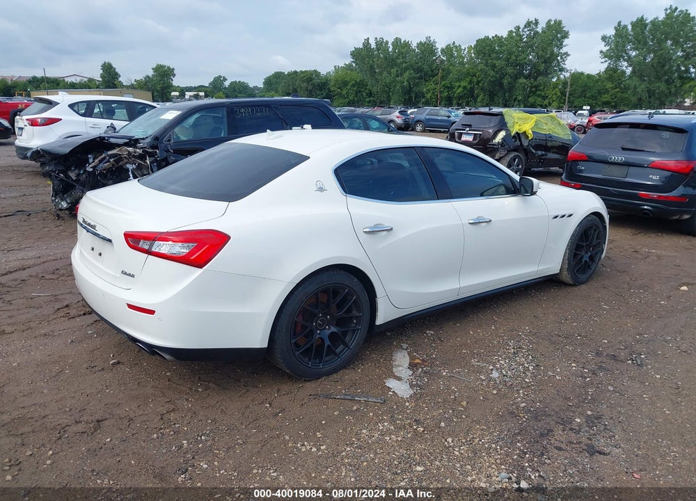 2015 MASERATI GHIBLI S Q4 VIN: ZAM57RTA9F1135941