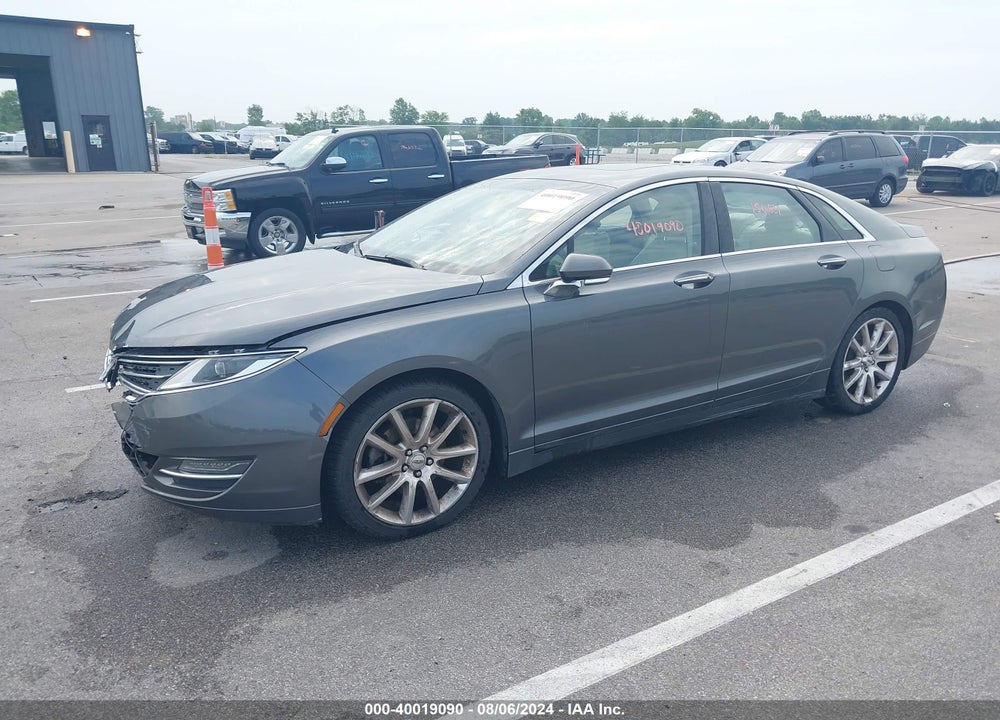 2015 LINCOLN MKZ VIN: 3LN6L2J96FR608202