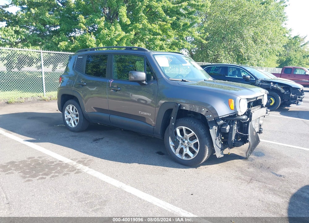 2017 JEEP RENEGADE LATITUDE 4X4 VIN: ZACCJBBB8HPE44236