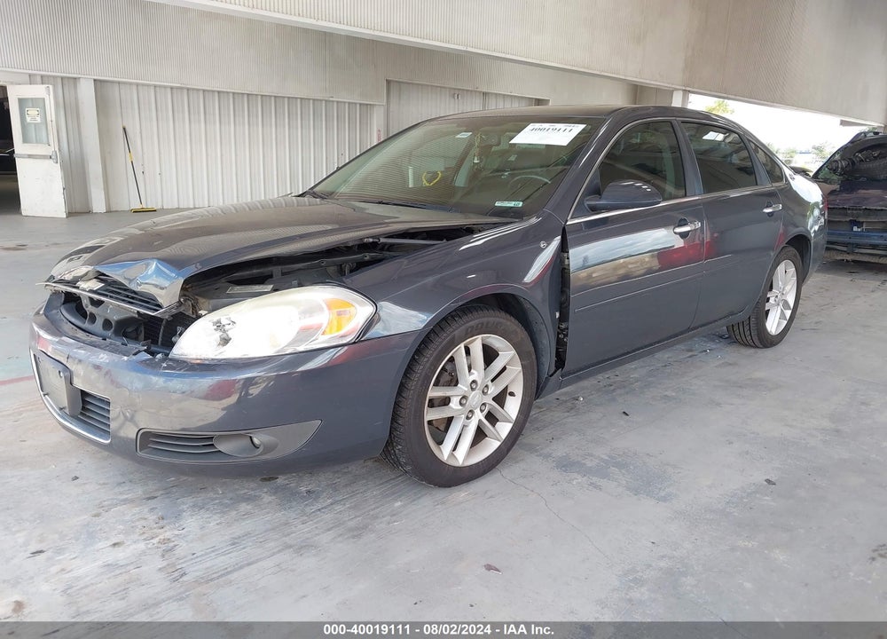 2008 CHEVROLET IMPALA LTZ VIN: 2G1WU583581345592