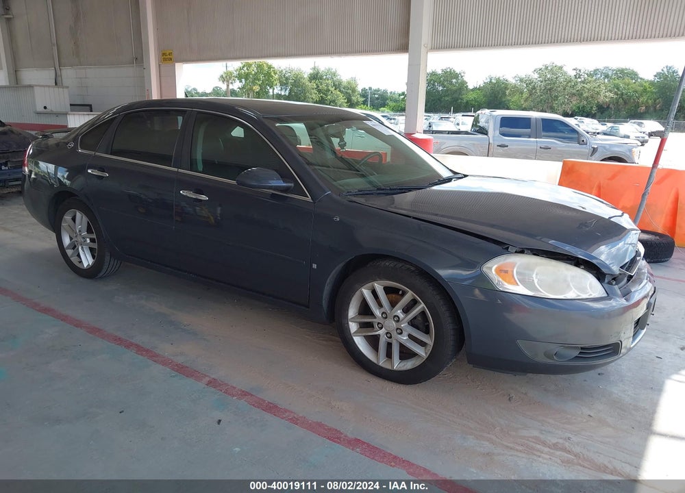 2008 CHEVROLET IMPALA LTZ VIN: 2G1WU583581345592