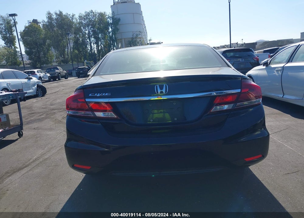 2015 HONDA CIVIC LX VIN: 19XFB2F55FE234430